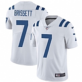 Nike Men & Women & Youth Colts 7 Jacoby Brissett White NFL Vapor Untouchable Limited Jersey,baseball caps,new era cap wholesale,wholesale hats
